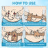JJ CARE Feeding Tube Belt (Small), Breathable PEG Tube Belt, Nylon Fabric Gtube Belt Compatible with PEG Tubes and Gastrostomy Tubes, Adjustable and Washable G Tube Holder